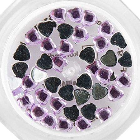 kő szív - 10 light purple ()