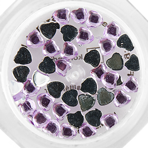 kő szív - 10 light purple ()