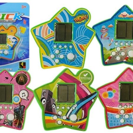 Tetris zseb elektronikus játék zöld