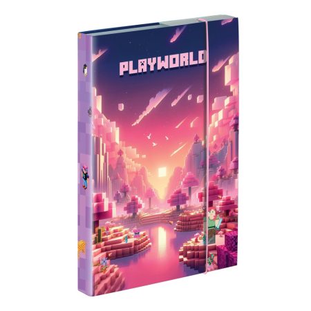Füzetbox A4 Playworld Girl