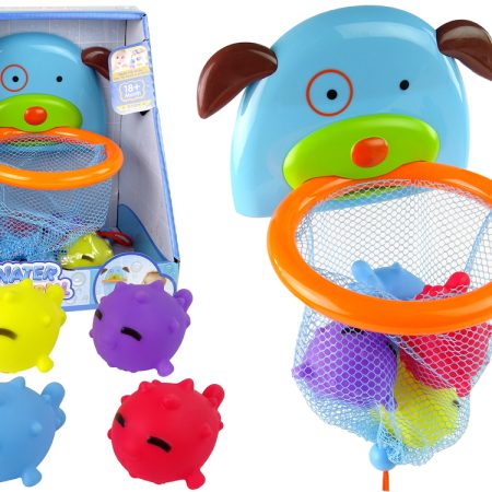 Fürdős játék mini kosárlabda kutya