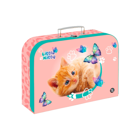 Laminált bõrönd 34 cm Macska Little Kitty
