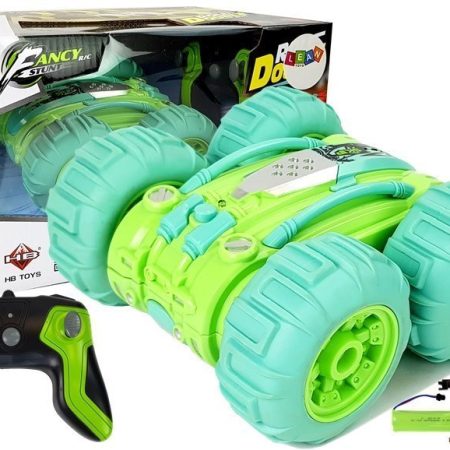 Megfordítható távirányító R/C autó 1:24 zöld