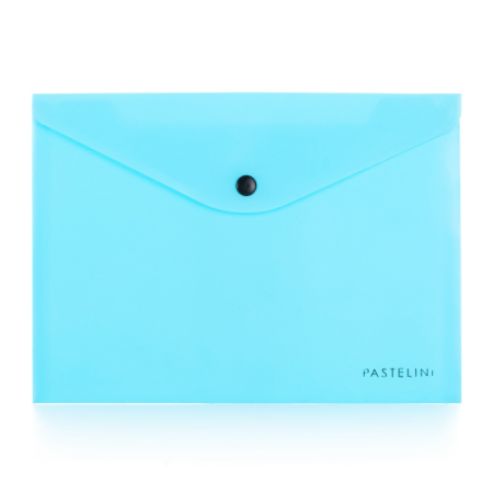 Patentos boríték A5 PASTELINI kék