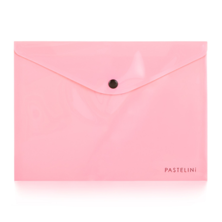 Patentos boríték A5 PASTELINI rózsaszín