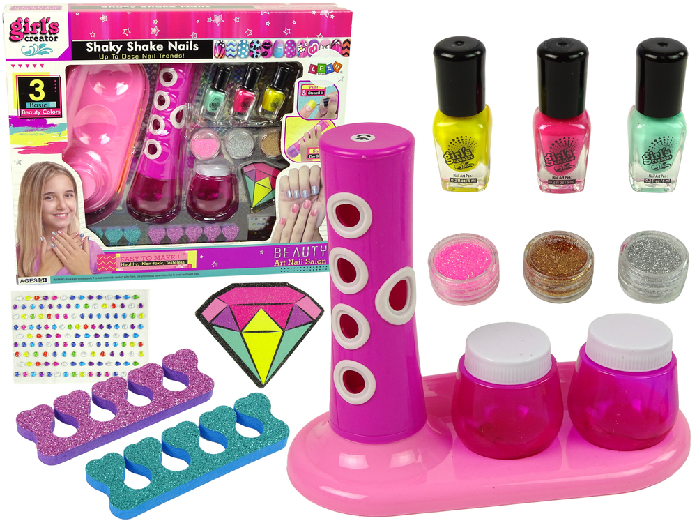 Nail Art Kit Nail Glitter adagoló körömmatricák