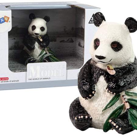 Panda figura bambusszal