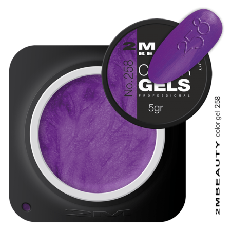 Színes Zselé - Selyemfényű 258 - HEMA Mentes (5g)