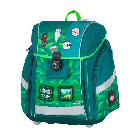 Iskolai hátizsák PREMIUM LIGHT Playworld Pixel