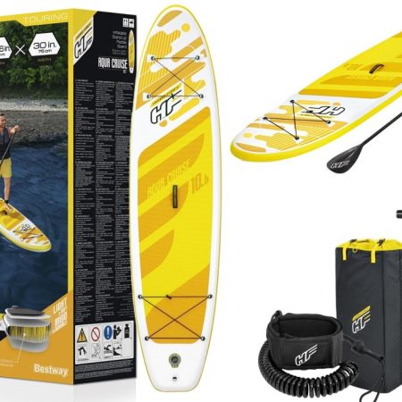 Felfújható SUP evezős deszka kiegészítőkkel Bestway 65348 Aqua Cruise 320 cm