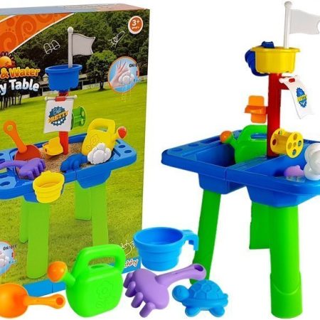 Homokasztal Homokformák Lapátok Öntözőkannák