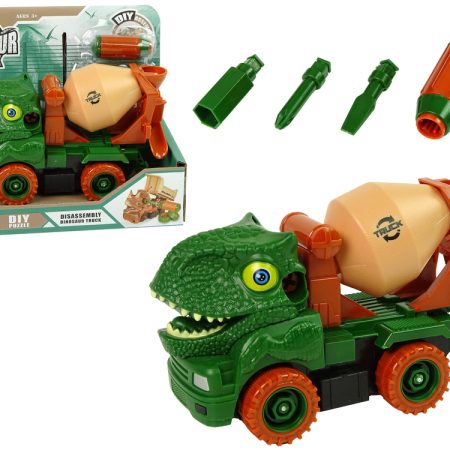 Dinosaur Green betonkeverő tartozékokkal