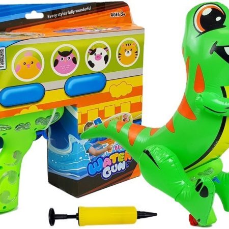 Gyermek vízipisztoly felfújható dinoszaurusszal