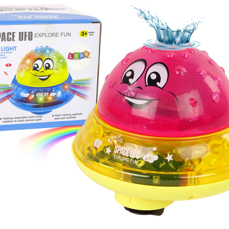 UFO rózsaszín vízi játék