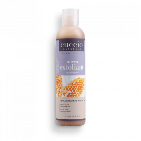 Cuccio Mikroszemcsés Bőrradír Tejjel és Mézzel - Micro Exfoliant Daily Skin Polisher Milk & Honey (237 ml)