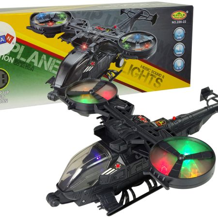 Katonai helikopter hatalmas szárnyai