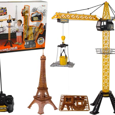 R/C távirányítós toronydaru Eiffel-torony építése