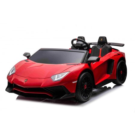 Gyermek elektromos kisautó Lamborghini Aventador SV piros