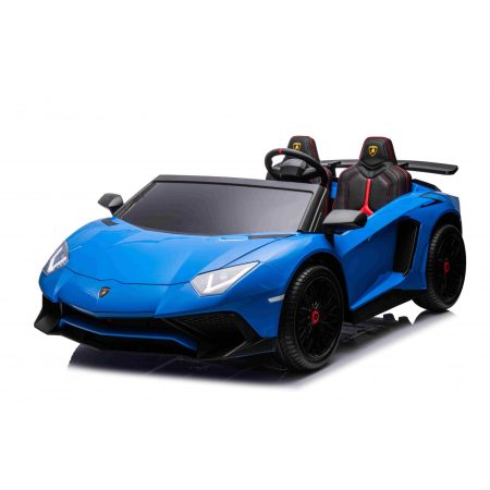 Gyermek elektromos kisautó Lamborghini Aventador SV kék