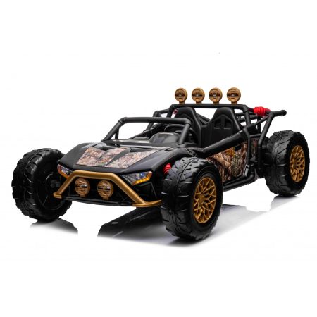 Elektromos kisautó Buggy Racing 2x200W fekete