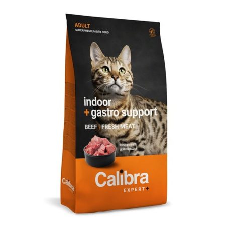 Calibra Cat EXPERT+ Adult Indoor & Gastro support macskatáp 6kg