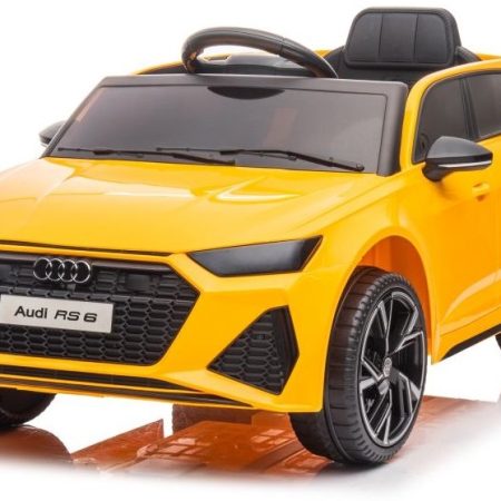 Elektromos kisautó Audi RS6 sárga