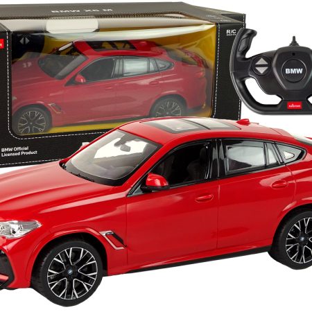 Távirányítós autó R/C BMW X6 M Rastar 1:14 Red