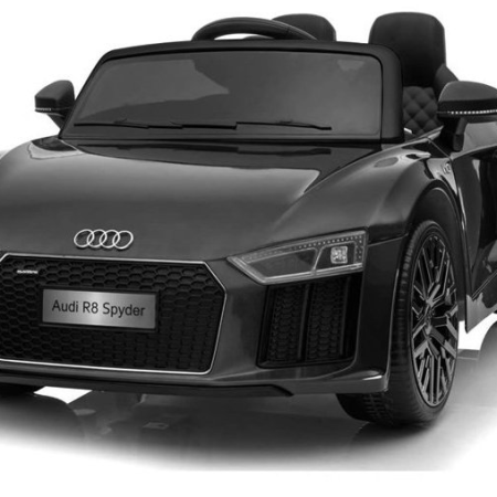 Gyermek elektromos kisautó Audi R8 Spyder fekete