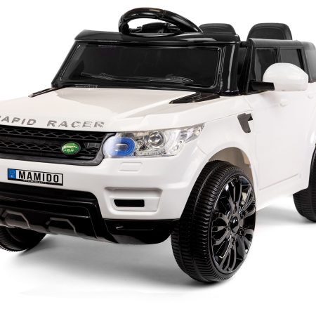 Elektromos kisautó Land Rapid Racer fehér