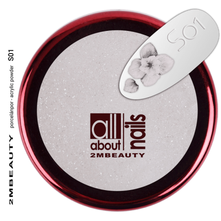 Színes Porcelánpor - selyemfényű S01 (5g)