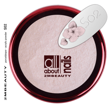 Színes Porcelánpor - selyemfényű S02 (5g)