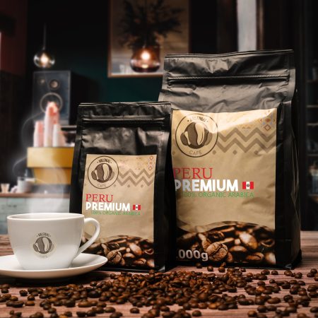 Peru Organic - frissen pörkölt 100% Arabica babok 1000g