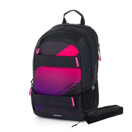 Diák hátizsák OXY Sport Ombre girl + ingyenes tolltartó