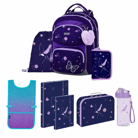 8 részes szett OXY JUMPER Flowers Lila