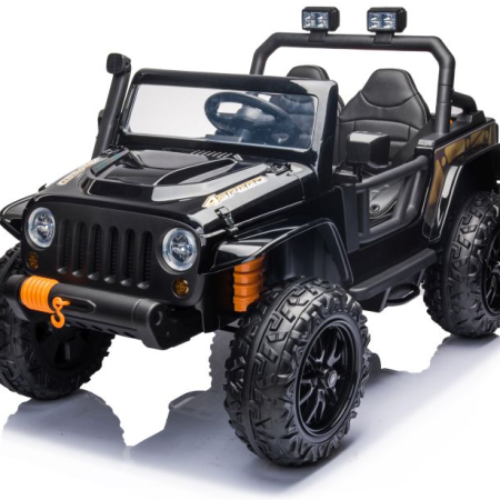 Elektromos autó Jeep 4Speed 4x45W fekete
