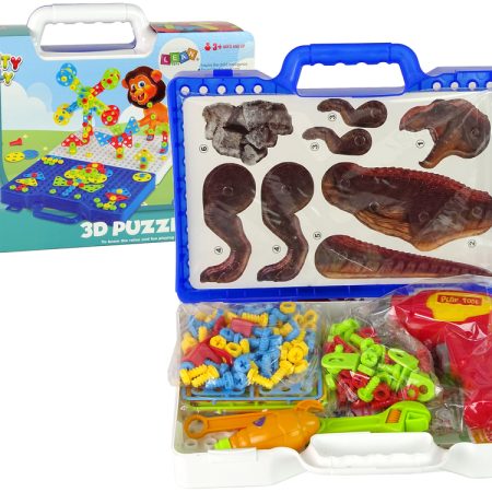 3D építőkészlet barkács dinoszauruszokhoz