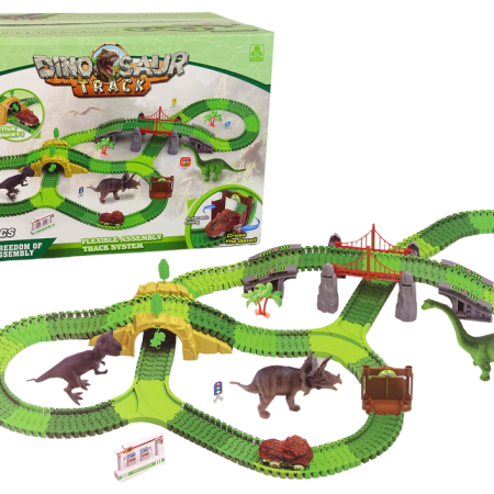 Dinoszaurusz pálya 270 elemmel és kiegészítőkkel