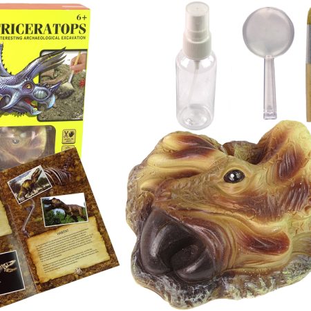 Oktatási készlet ásatási dinoszaurusz Triceratops