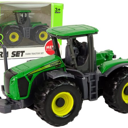 Elektromos játékautó Farm Tractor Puller Green