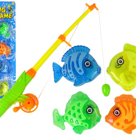 Hal horgász ügyességi játék horgászbottal 4 hal
