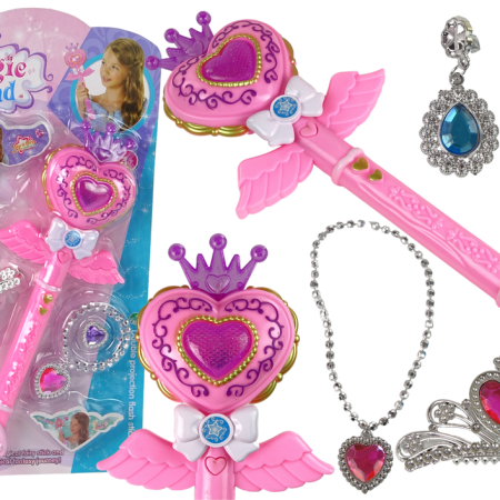 Interaktív varázspálca projektor Pink Fairy kiegészítők