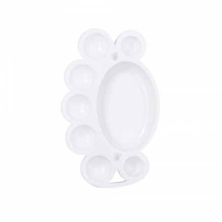 Keverőtál akril festéshez (Fehér)