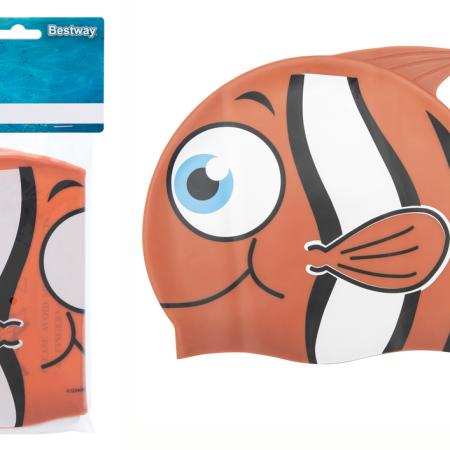 Úszósapka Orange Fish Bestway-vel