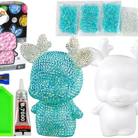 Creative Kit Rénszarvas DIY Diamonds Crystals Blue