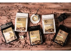 Kóstoló készlet XXL - ötféle szemes kávé - 100% Arabica
