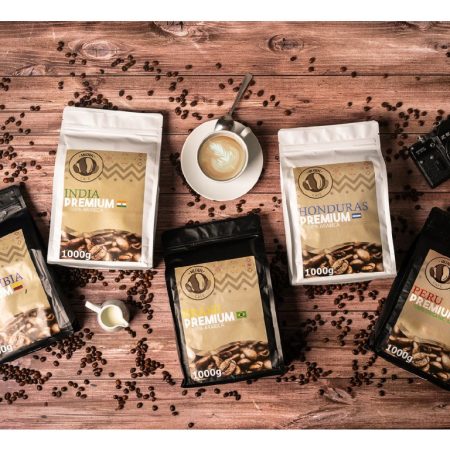 Kóstoló készlet XXL - ötféle szemes kávé - 100% Arabica