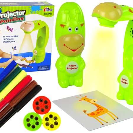 Vetítő tehén és zöld markerek rajzolásához