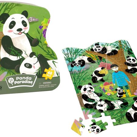 Puzzle Panda Bamboo Forest 48 darab