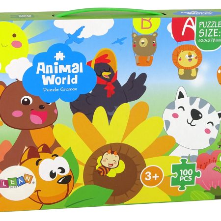 Rejtvény gyerekeknek - állatos puzzle