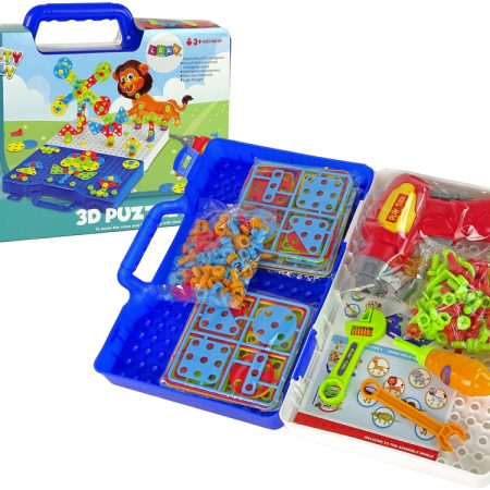 DIY 3D Puzzle Kit elektromos fúró táska